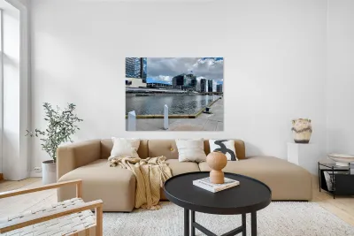 Around Yarra River in Melboune 1 Reproduction