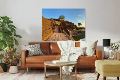 Sunrise on Top of Sigiriya Sri Lanka 9 Reproduction