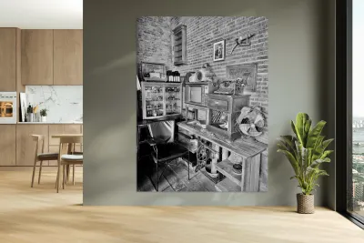 BW Vintage Room Reproduction