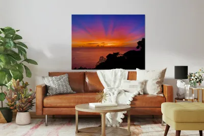 Amazing colourful Sunset 1 Reproduction