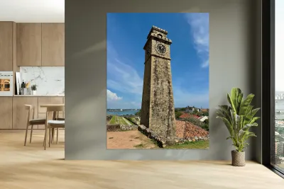 Galle Fort Clocktower Sri Lanka Reproduction