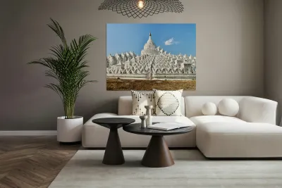 Hsinbyume Pagoda Myanmar 1 Reproduction