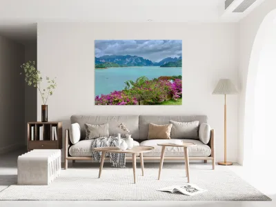 The Beautiful Khao Sok Lake Thailand Reproduction