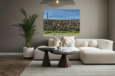 Street Lamp  Wall Reproduction