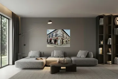 Vigan Street Corner Philippines Reproduction