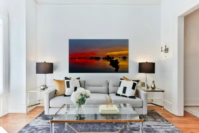 Red Sky Sunset Reproduction