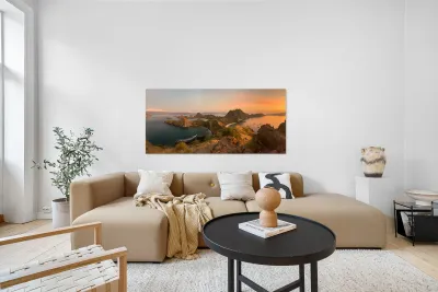 Sunrise on Padar Island Indonesia 2 Reproduction