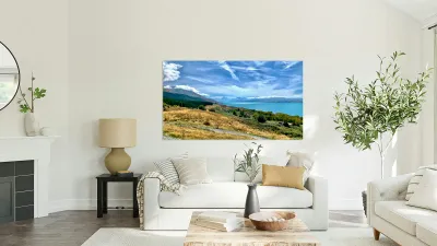 Lake Pukaki New Zealand Reproduction