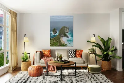 Kelingking Beach Nusa Penida Indonesia 2 Reproduction