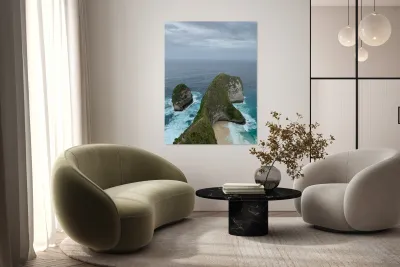 Kelingking Beach Nusa Penida Indonesia Reproduction