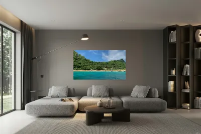 Little Beach Near Palawan Reproduction