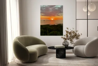 Sunset Over the Flores Sea Indonesia 3 Reproduction