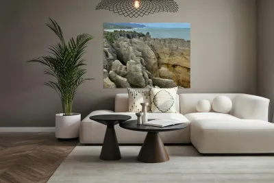 Punakaiki Pancake Rocks New Zealand 4 Reproduction