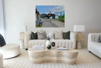 Walking Around Vang Vieng Laos 2 Reproduction