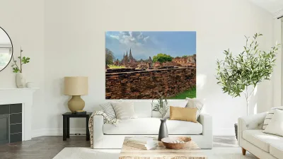 Ayutthaya Historical Park Temples 8 Reproduction