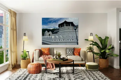 Sacred City of Kandy Sri Lanka Reproduction