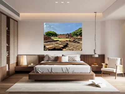 Ayutthaya Historical Park Temples 9 Reproduction