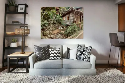 Mae Kampong Village Thailand 1 Reproduction