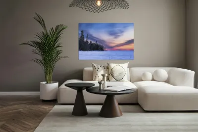 Heclas Sunrise Reproduction