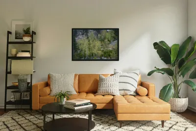 Apsen Grove on a Hill Reproduction