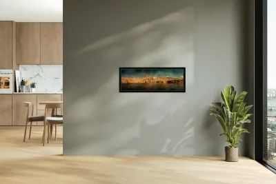 Sylvan Serenity: A Panoramic Odyssey at Custer State Park South Dakota Reproduction