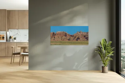 Breathtaking Panoramic Views - Badlands National Park from Conat Reproduction