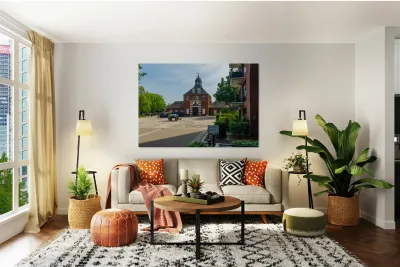 Spring at Royal Brass Foundry in Arsenal Riverside Reproduction