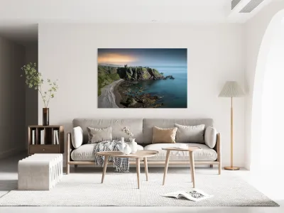 Dunnottar by Moonlight Reproduction