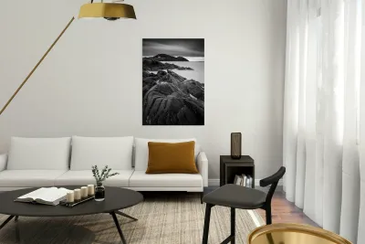 View from Firemore Beach Reproduction