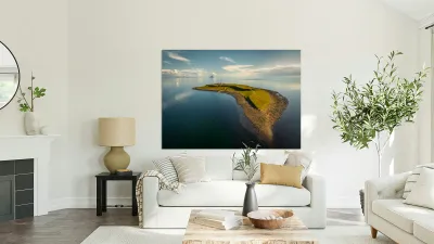 Pladda Island and Lighthouse Reproduction