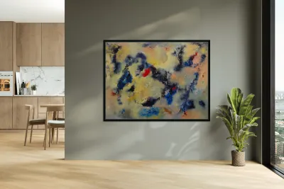 Abstract Paintings: In Some Place Reproduction