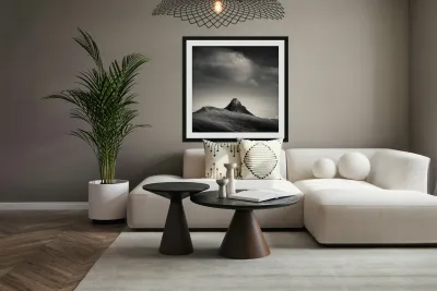 Clouds Over Stac Pollaidh Reproduction