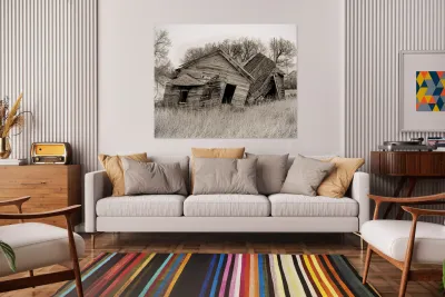 Abandoned farm Reproduction