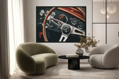 AC Cobra Steering Wheel Reproduction