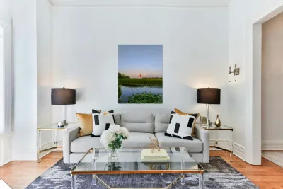 Balloon Over Long Lake Reproduction