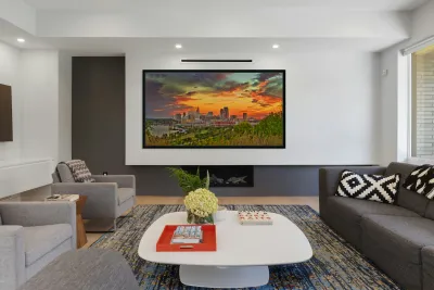  StPaul Mn Sunset Reproduction