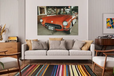 Route 66 Classic Corvette Reproduction