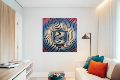 Waves Glass Reproduction