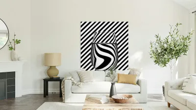 Striped Glass Reproduction