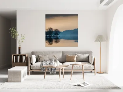 Loch Ard Reflection Reproduction