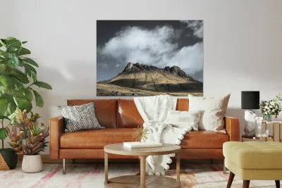 Sunlight on Stac Pollaidh Reproduction