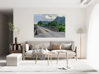 The Wooden Bridge Reproduction