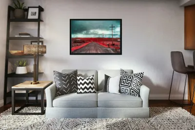 Journey through Red Horizon: Carr Colorado Reproduction