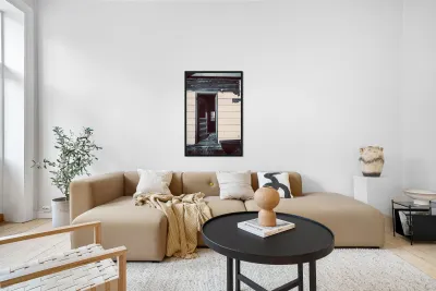 Nebraska Farm Door -2 Reproduction