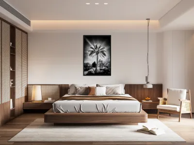 Lighted Palm Reproduction