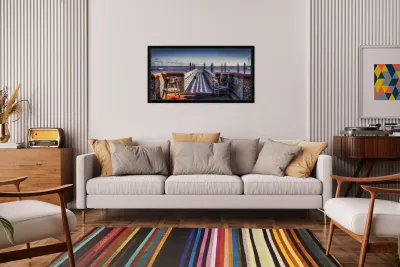 Seaside Stillness Reproduction