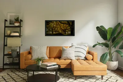 Saint Bernards Tree Road Reproduction