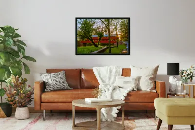 Sunset at Sachs Reproduction