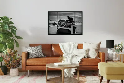 Detailing the Deck: Black & White Boat Beauty Reproduction