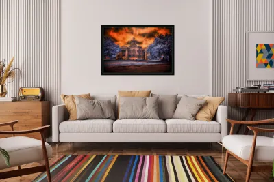 Citrus Countys Fiery Twilight Reproduction